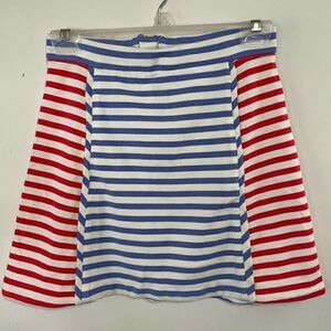 Kate Spade Skirt the Rules Striped Girls Skirt NEW with Tags Exposed Zipper